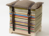 Apartment Therapy Magazines Stool